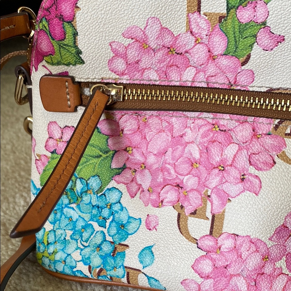 Dooney & Bourke small hydrangeas Floral Crossbody Bag - Multicolor - Picture 14 of 14